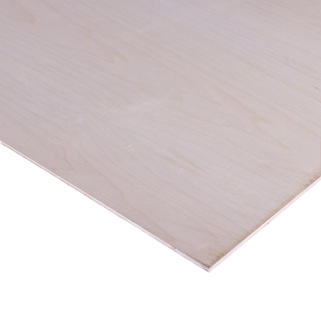 Maple Veneered Plywood - 6 * 1220 * 2440mm - China