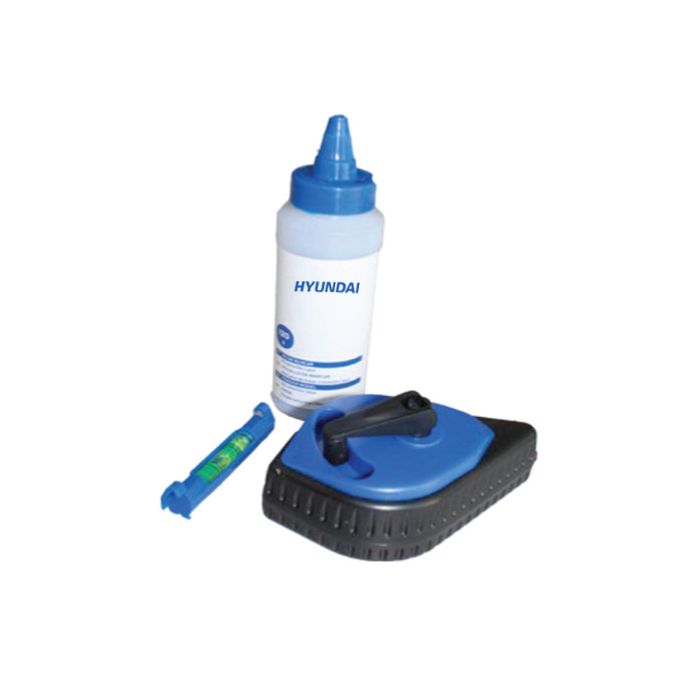 Hyundai Chalk Line Reel 15 M with Blue Powder 120 G - HMT0016